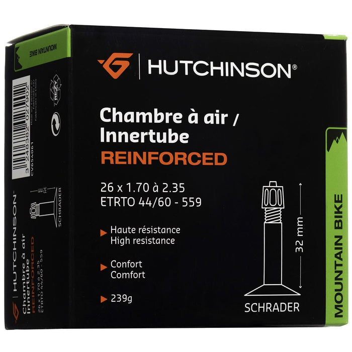 Luftkammer HUTCHINSON REINFORCED 26x 1.70 - 2.35 Schrader 32mm